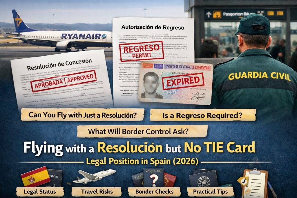 Flying with a resolution but not a TIE Card